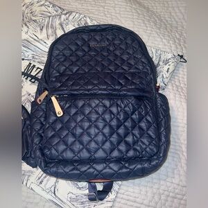 MZ Wallace Metro Backpack Deluxe Dawn Rec (Navy Blue) NEW